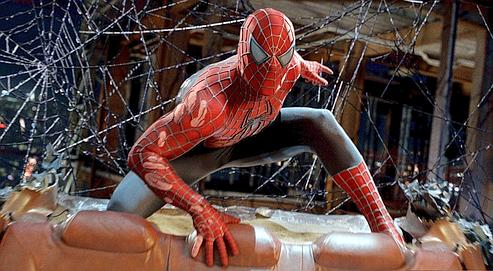 Frédéric Martel explique que le cinéma et la musique américaines dominent. Spider-Man (ci-dessus) en est un exemple.