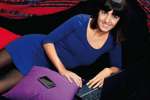 Marion raconte sa vie sur son blog depuis 2007. (Stephan Gladieu/Le Figaro Magazine)