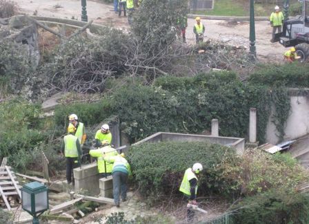 Un vaste chantier s'organise au-dessus du forum des Halles, pour le métamorphoser. Ce mercredi 16 février, sous la protection de la poli… – leParisien.fr | Projet les Halles | Scoop.it