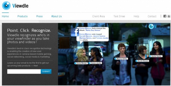 viewdle Viewdle   Afficher les actualités Facebook de vos amis en réalité augmentée Android France