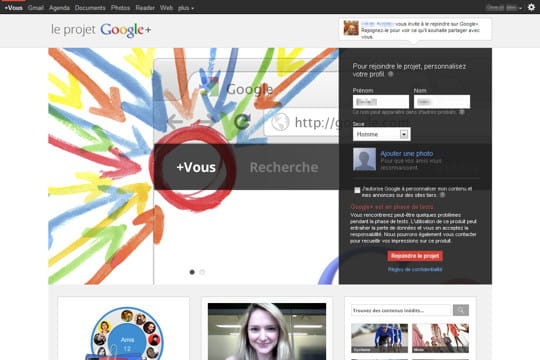 google+ en images