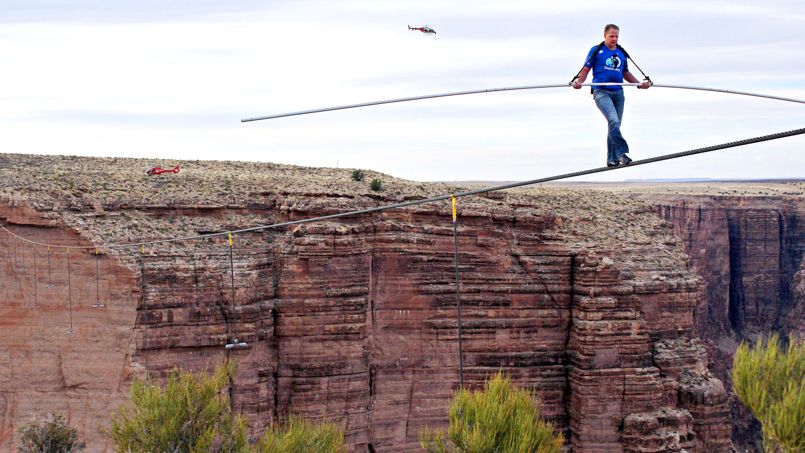 L'émission du funambule Nik Wallenda a été commentée par plus d'un million de tweets.