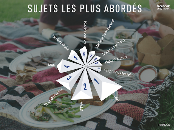 facebook tendances 2013 france Les sujets les plus discutés sur Facebook en 2013! 