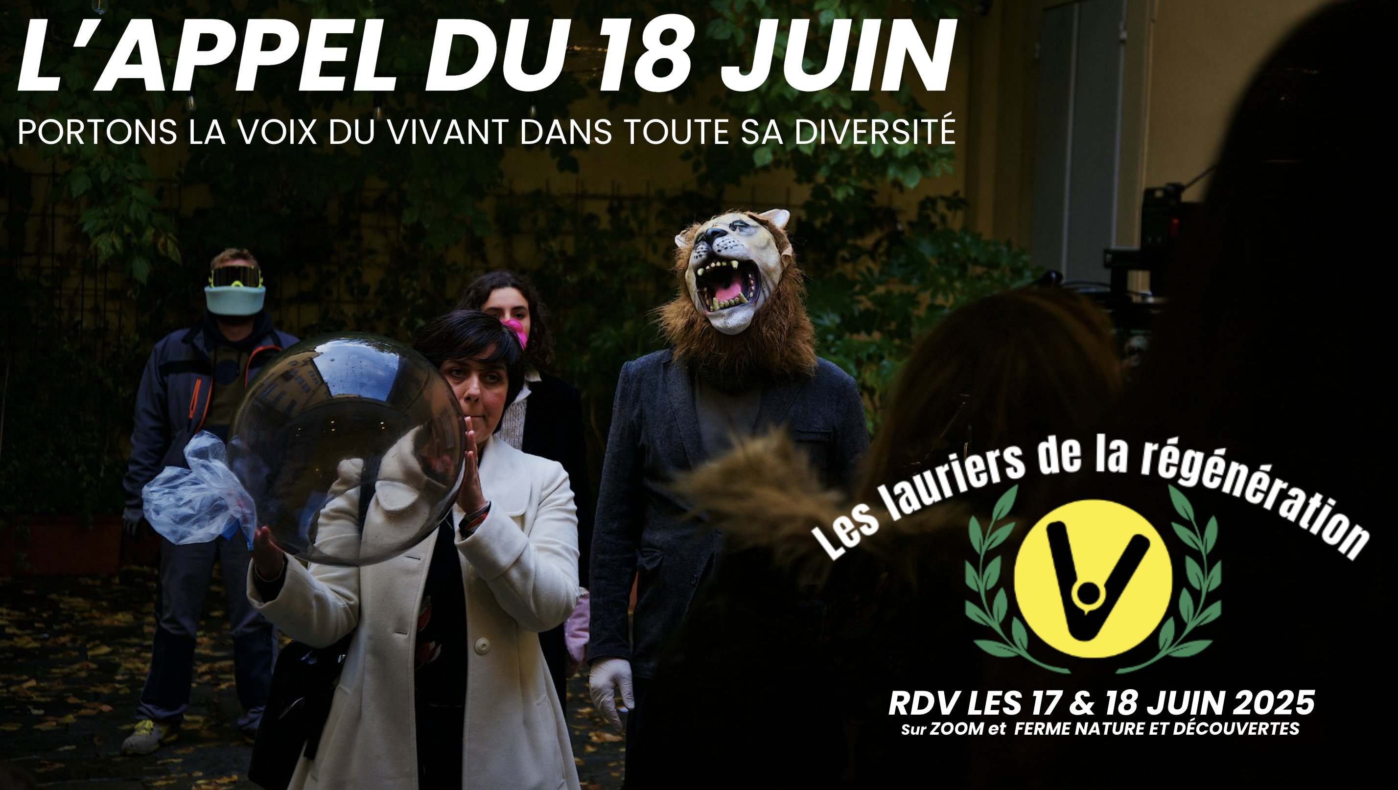 L’appel du 18 juin pour le vivant : les lauriers de la régénération 2025