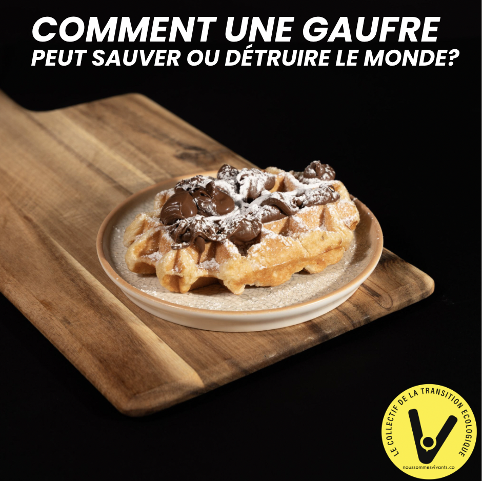 VOTRE GAUFRE DE L&rsquo;ÉTÉ AU NUTELLA PEUT TOUT CHANGER