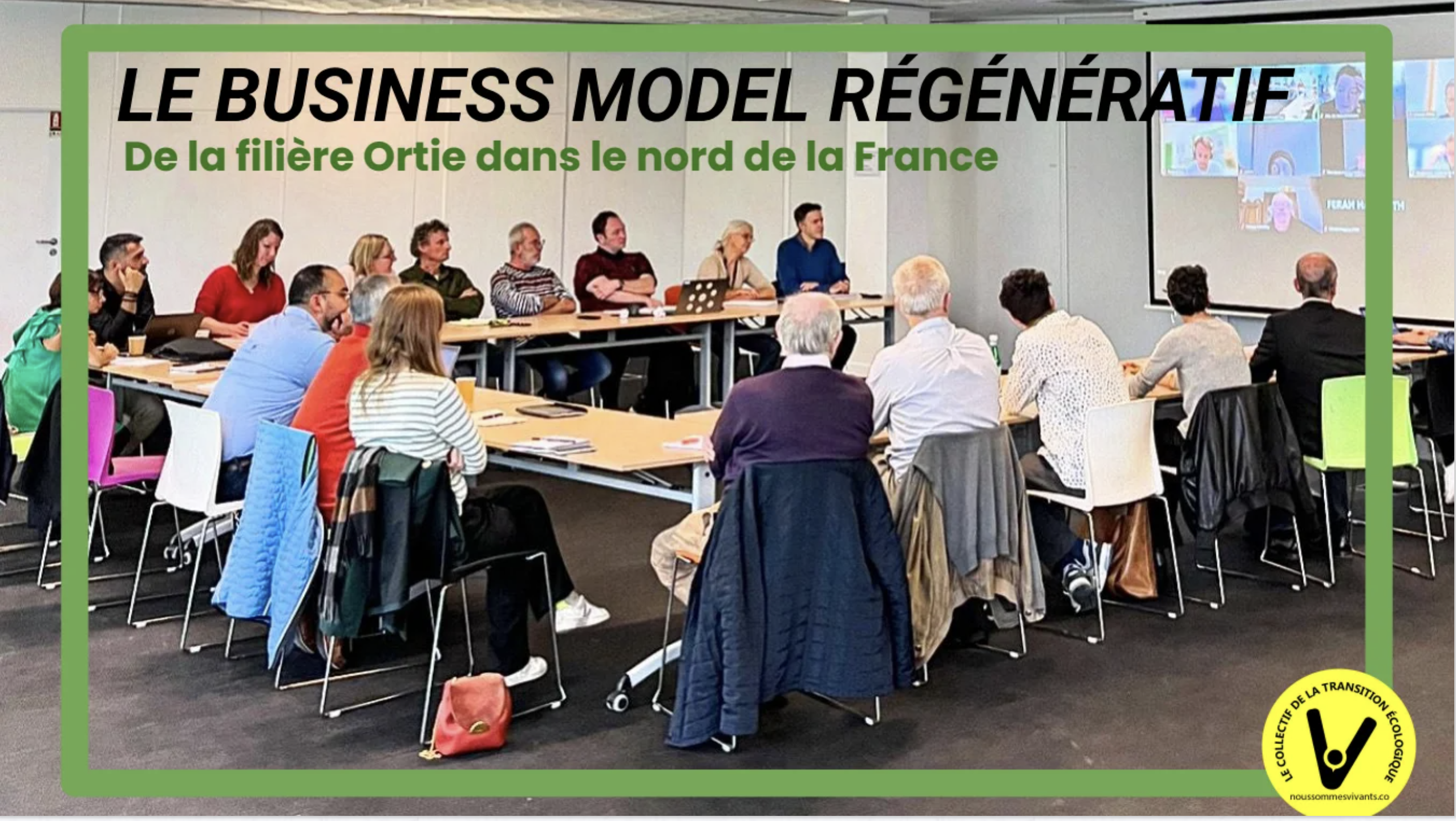 Nous accompagnons la filière ortie dans le textile avec le business model de l&rsquo;entreprise régénérative