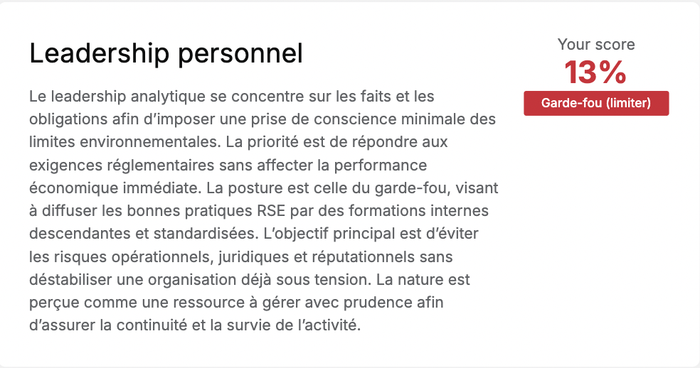 Flash — Profil de leadership