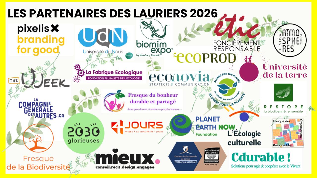 Les partenaires des Lauriers 2026 — Écosystème